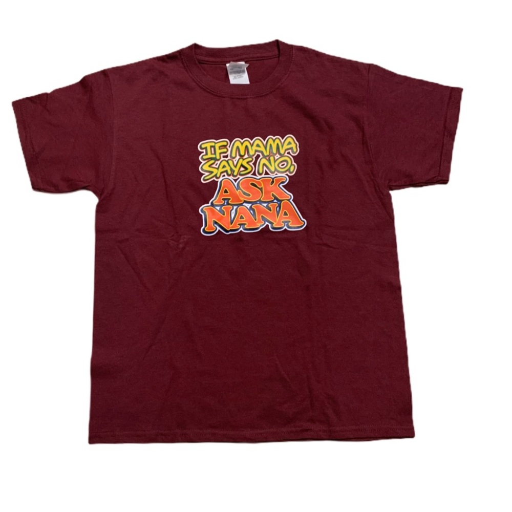 Gildan Tee Short Sleeves If Mama says no Youth M